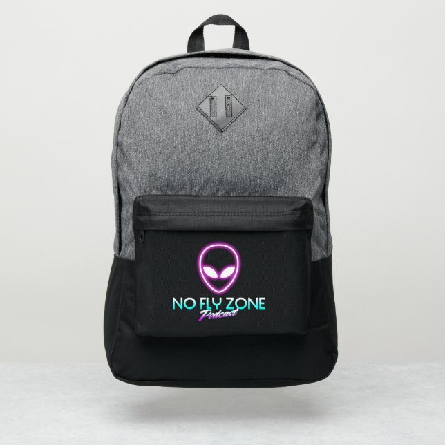 Neon Alien Backpack (Front)