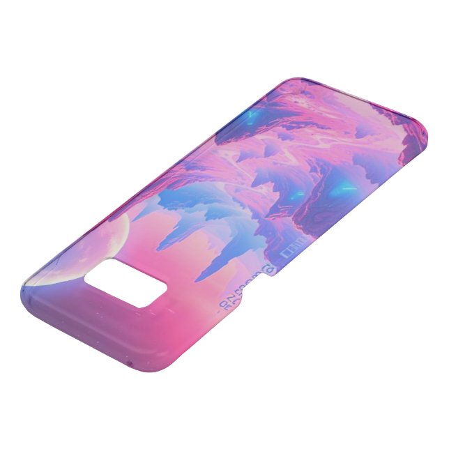 Neon Alien Planet Samsung Galaxy S8+ Cases (Top)