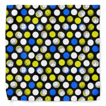 Neon and Blue Pickleballs