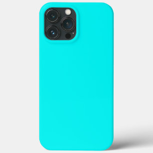Neon Aqua iPhone 13 Pro Max Case