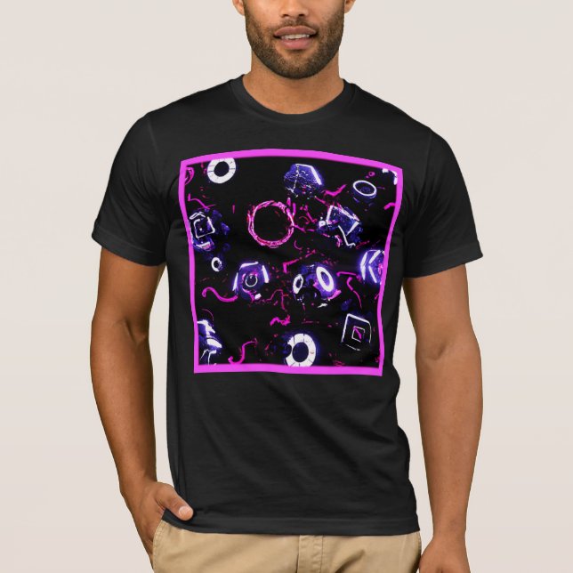 Neon Art Design. Buy Now T-Shirt (Front)
