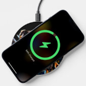 Neon Art German Shepherd Puppy Wireless Charger (Phone)