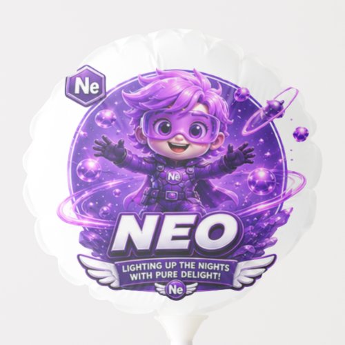 Neon ATOMIVRA Balloon