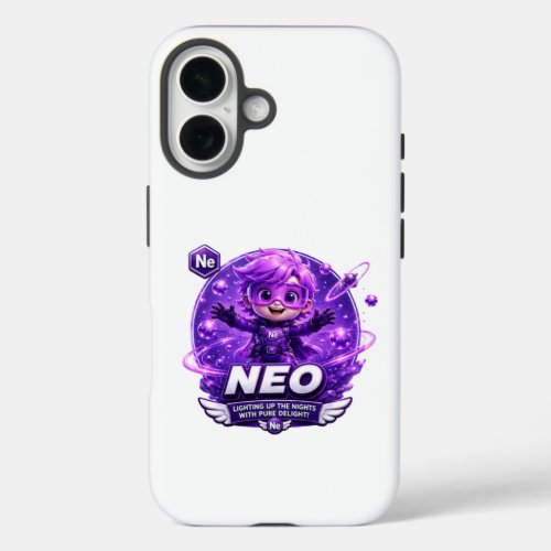 Neon ATOMIVRA Iphone case