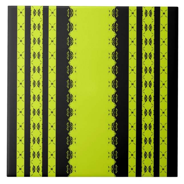 Neon Avenue Ceramic Tile (Front)