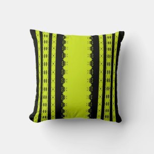 Neon Avenue Throw Pillow