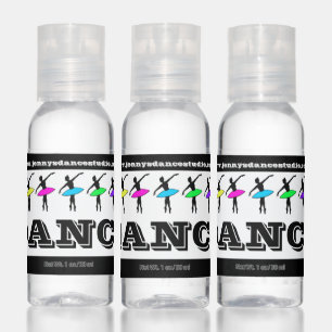 Neon Ballerina Tutus Ballet Dance Studio Teacher Hand Sanitizer