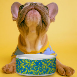 Neon Bananas blue  Bowl