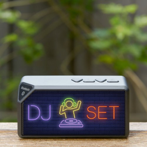 Neon Beats DJ Set in Motion Bluetooth Speaker