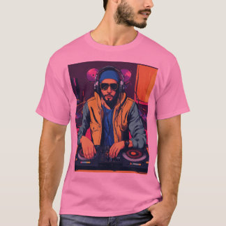 "Neon Beats: Tune Into the Jungle Groove!" T-Shirt