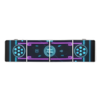 Neon Beer Pong Arena Table