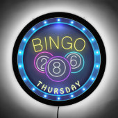 Neon Bingo Night LED Sign (Front)