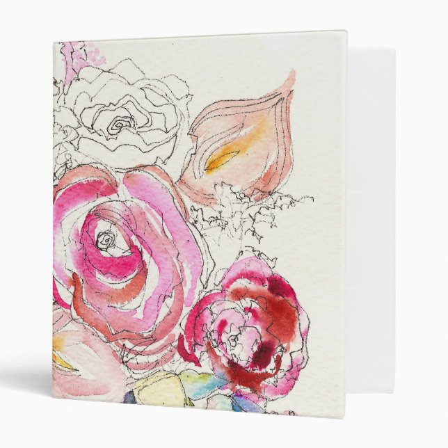 Neon Blooms Binder (Front/Inside)