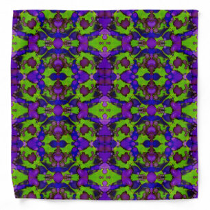 Neon Bloomstorm Bandana