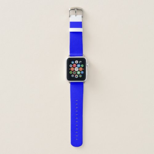 Neon Blue Apple Watch Band