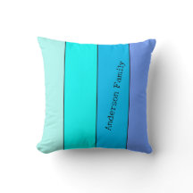 Neon Blue Color Lines with Name
