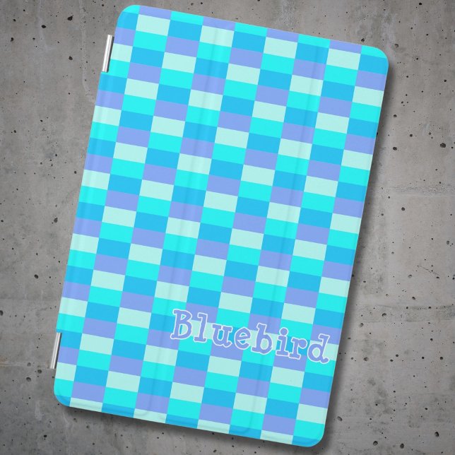Neon Blue Color Pattern iPad Mini Cover (Creator Uploaded)