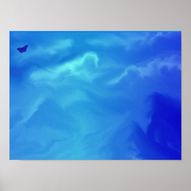 neon blue dreams poster (Front)