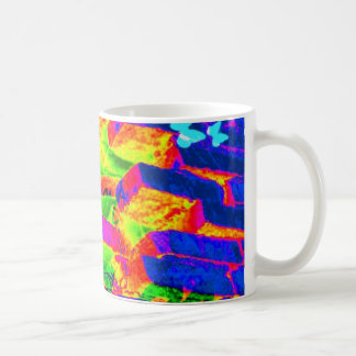 neon brick mug