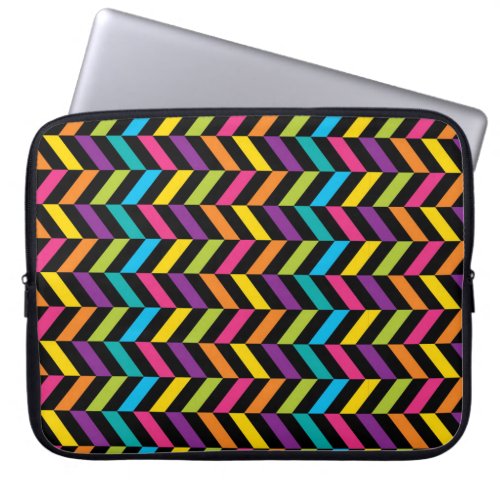 Neon Bright trendy fashion colorful design 1 Laptop Sleeve