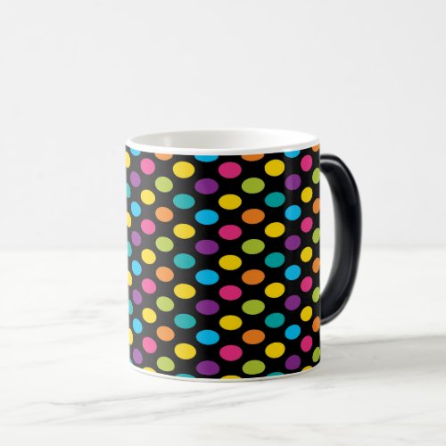 Neon Bright trendy fashion colorful design 3 Magic Mug