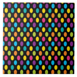 Neon Bright trendy fashion colorful design 3 Tile
