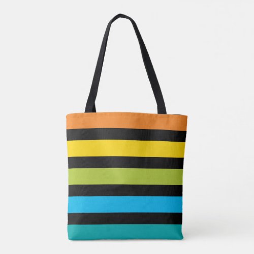 Neon Bright trendy fashion colorful design 4 Tote Bag
