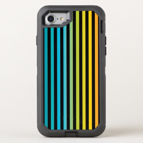 Neon Bright trendy fashion colorful design 6 OtterBox Defender iPhone SE87 Case