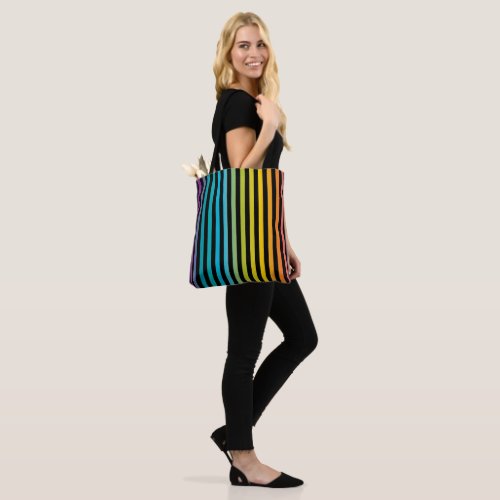 Neon Bright trendy fashion colorful design 6 Tote Bag