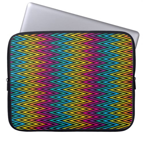 Neon Bright trendy fashion colorful design 8 Laptop Sleeve