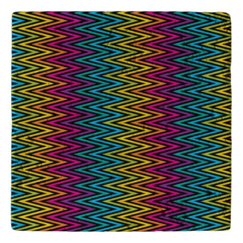 Neon Bright trendy fashion colorful design 8 Trivet