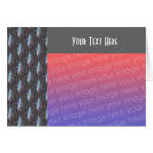 Neon Bug Nature Photo Card (Front Horizontal)