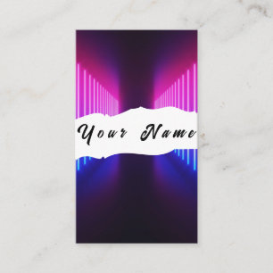 Neon Business Card