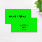 Neon Business Cards (Desk)