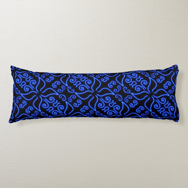 Neon Butterfly Body Pillow (Front)