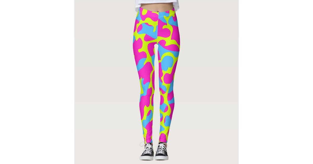 Arctic White Camouflage Compression Lycra Leggings for Woman