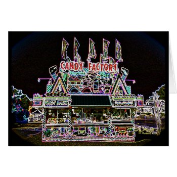 Neon Candy Factory by DesireeGriffiths at Zazzle