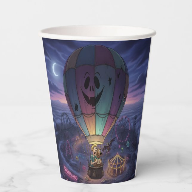 Neon Carnival Chaos Paper Cups (Front)