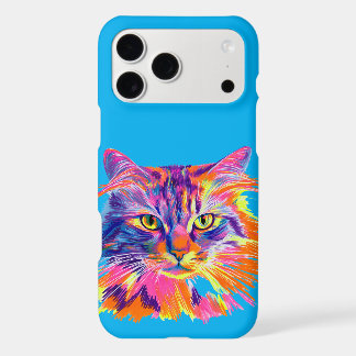 Neon Catitude iPhone 17 Pro Max Case