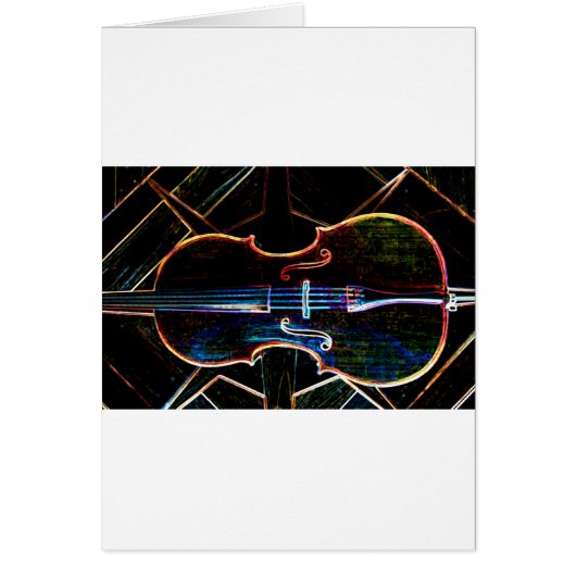 Neon Cello Cards (Front)