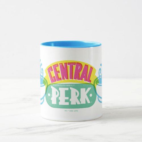 Neon Central Perk Logo Mug