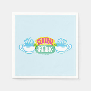 Neon Central Perk Logo Napkins