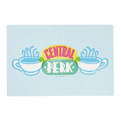 Neon Central Perk Logo Placemat