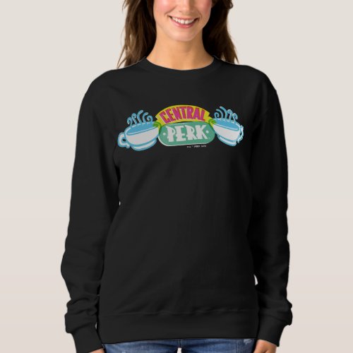 Neon Central Perk Logo Sweatshirt
