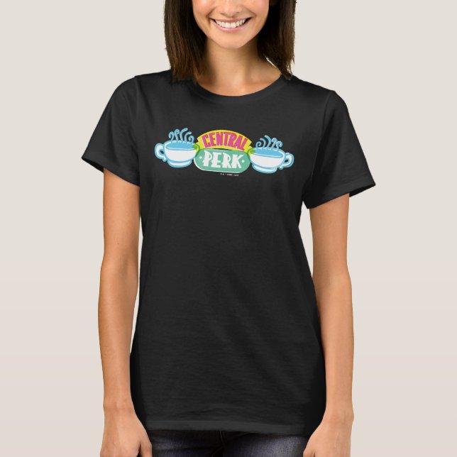 Neon Central Perk Logo T-Shirt (Front)