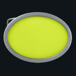 Neon Chartreuse Solid Color | Classic Belt Buckle<br><div class="desc">Neon Chartreuse - Introducing the timeless allure of the Solid Color Design: a captivating blend of classic form and elegant simplicity. This design is a celebration of the power and beauty found in a single, striking hue. Exuding sophistication, the solid color design embraces the essence of minimalism, making it a...</div>