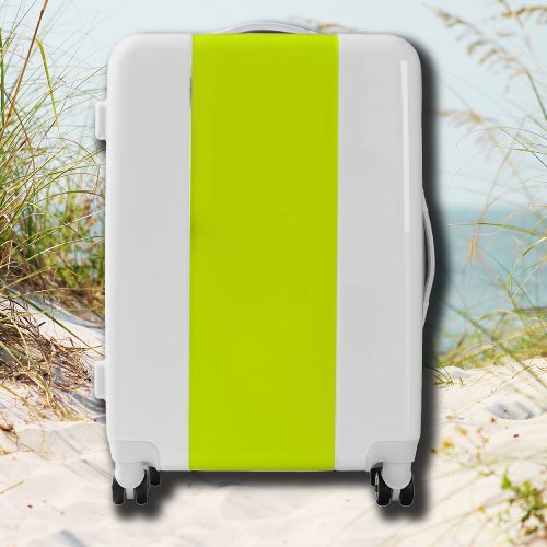 Neon Chartreuse Solid Color  Trendy Color Luggage