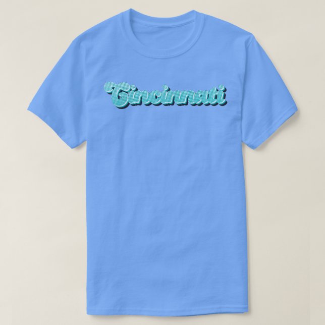Neon Cincinnati T-Shirt (Design Front)