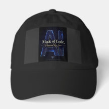 Neon Circuit - Black Baseball Cap