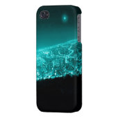 Neon City Lights iPhone Case (Back Left)